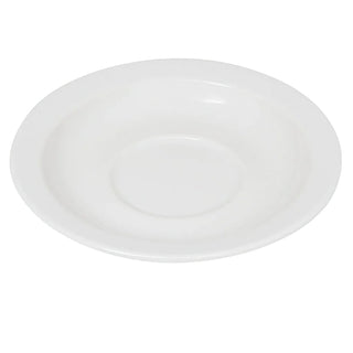 G.E.T. Enterprises GET Diamond White Melamine Saucer, 48/Case - 4 1/2"