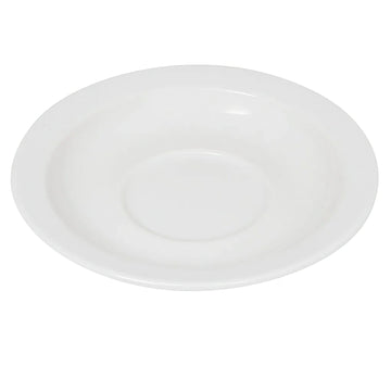 G.E.T. Enterprises GET Diamond White Melamine Saucer, 48/Case - 4 1/2"