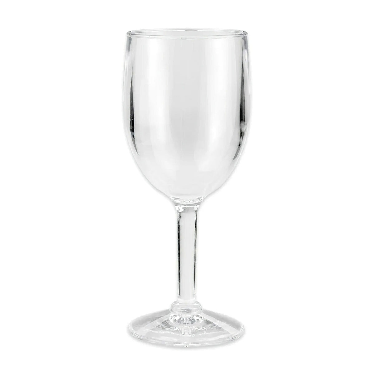 G.E.T. Enterprises SAN Plastic Wine Glass, 2 3/4" Diameter, Clear, 24/Case - photo 2