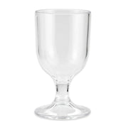 G.E.T. Enterprises SAN Plastic Goblet, 3" Diameter, Clear, 24/Case - photo 2