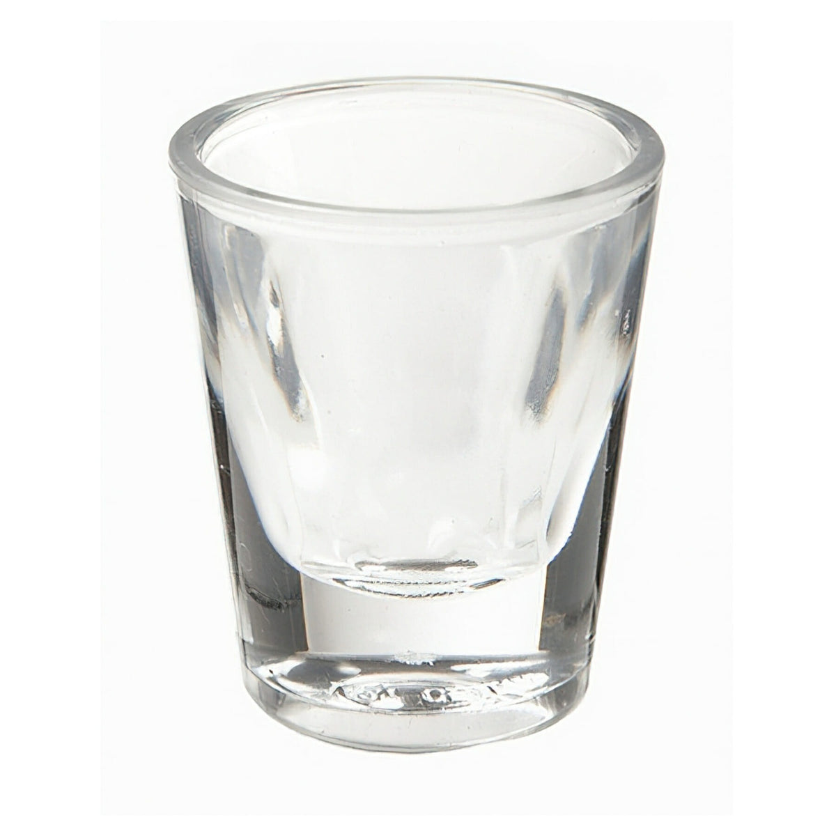 G.E.T. Enterprises SW-1427-1-CL SAN Plastic Shot Glass, 1 oz., Clear, 24/Case - Default Title