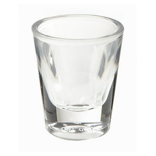 G.E.T. Enterprises SW-1427-1-CL SAN Plastic Shot Glass, 1 oz., Clear, 24/Case - Default Title