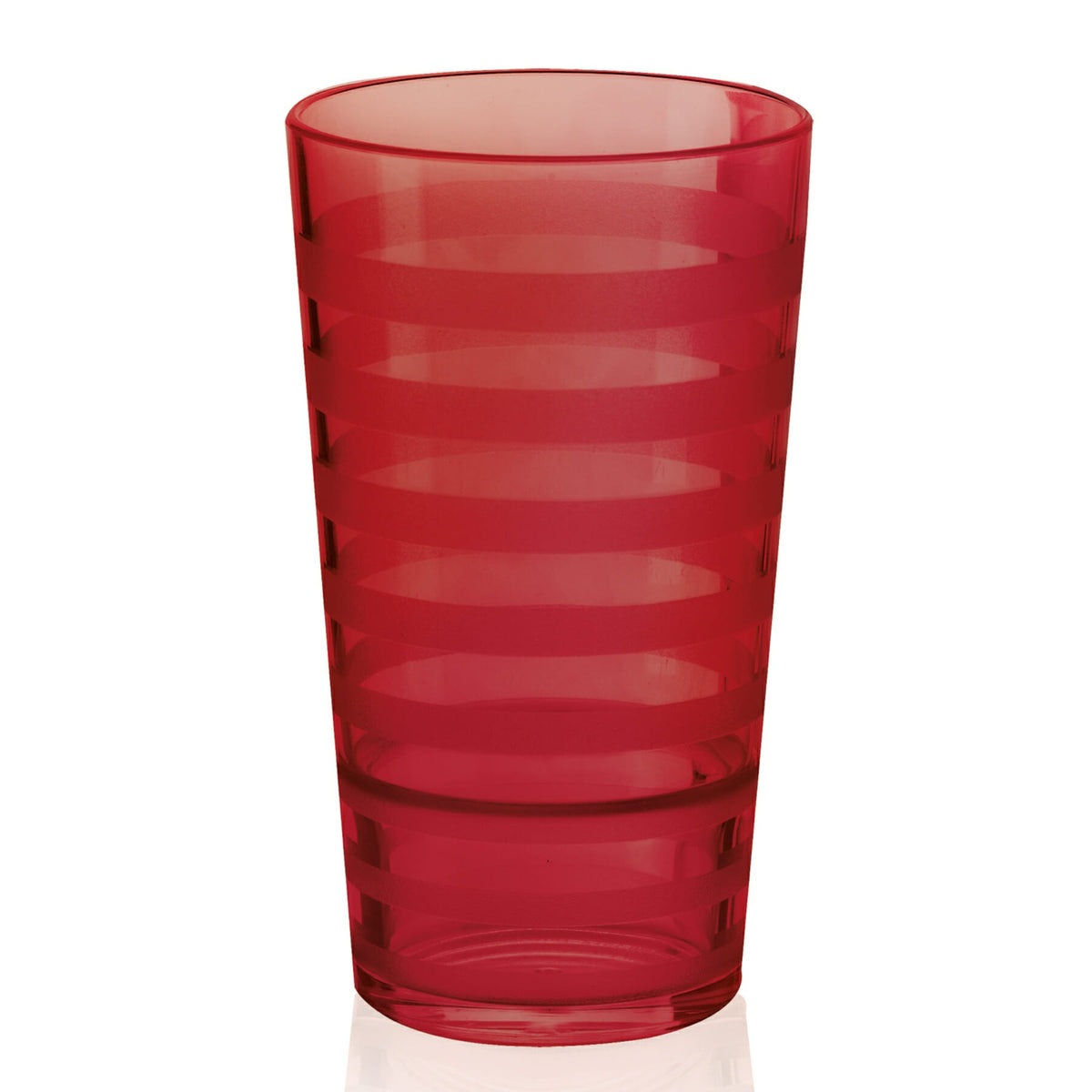 G.E.T. Enterprises SW-1520 GET Orbis Plastic Tumbler, 20 oz., 24/Case - Red
