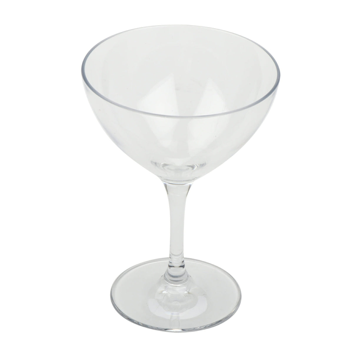 G.E.T. Enterprises SW-2014-CL GET Social Club Tritan Plastic Martini Glass, 6 oz., Clear, 24/Case - Default Title