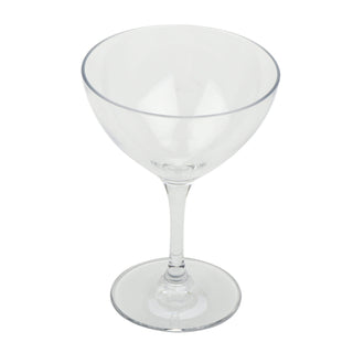G.E.T. Enterprises SW-2014-CL GET Social Club Tritan Plastic Martini Glass, 6 oz., Clear, 24/Case - Default Title