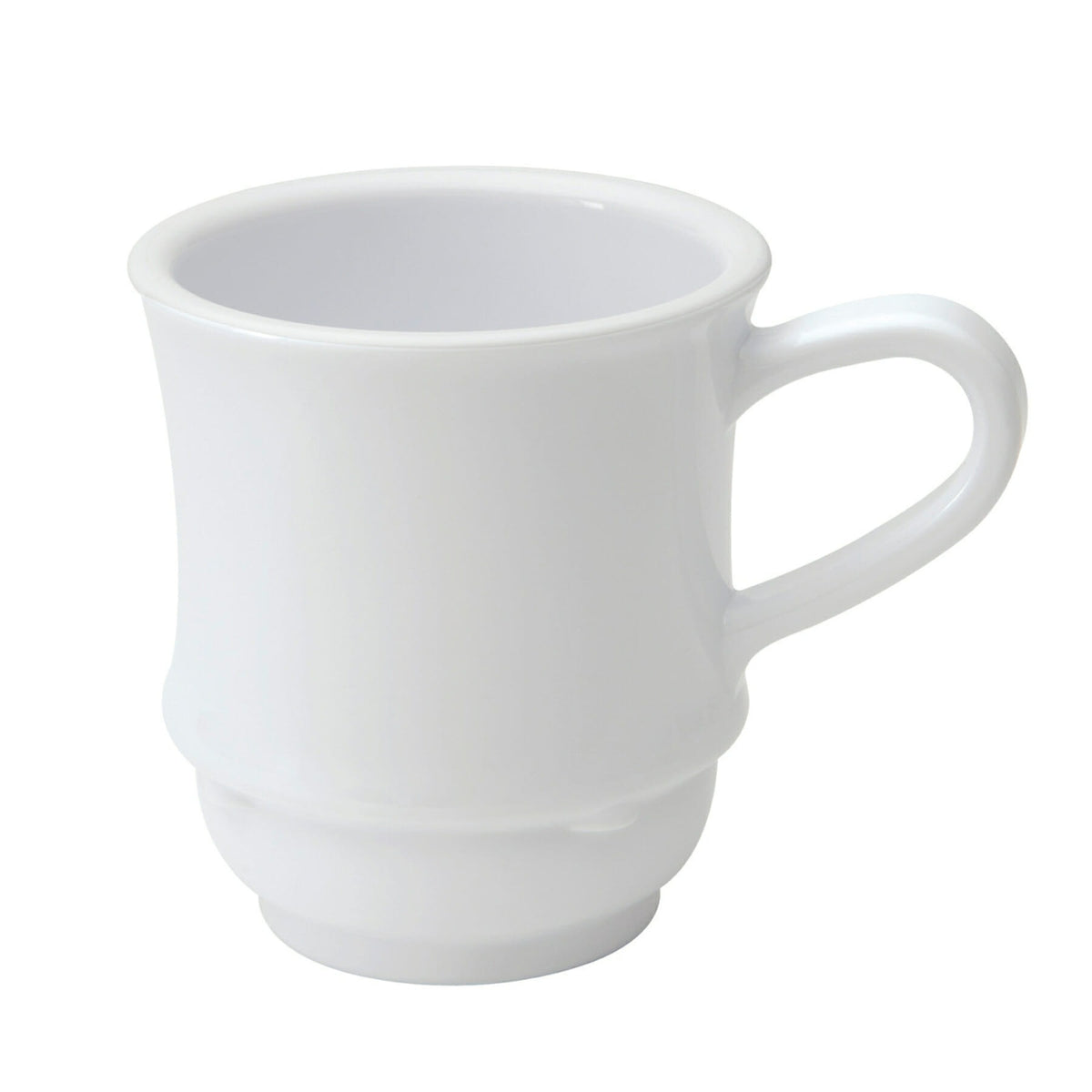 G.E.T. Enterprises TM-1208 GET Princeware SAN Plastic Mug, 8 oz., 24/Case - Diamond White White