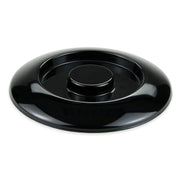 G.E.T. Enterprises TS-800-L Melamine Lid, 7 3/4" Diameter, 12/Pack - Black