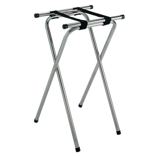 G.E.T. Enterprises TSC-102 Metal Tray Stand, 32" High, Silver - Default Title