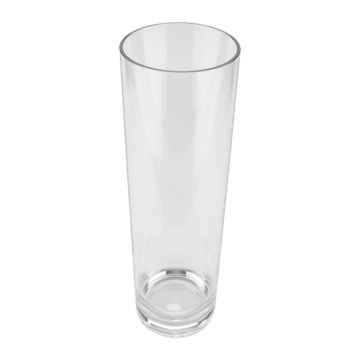 G.E.T. Enterprises Polycarbonate Accent Vase, Clear - 5 3/4"