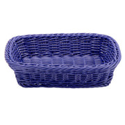 G.E.T. Enterprises WB-1508-BL Poly Cord Basket, 8 1/2" x 11 1/2", Blue - Default Title