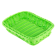 G.E.T. Enterprises WB-1508 Poly Cord Basket, 8 1/2" x 11 1/2" - Green