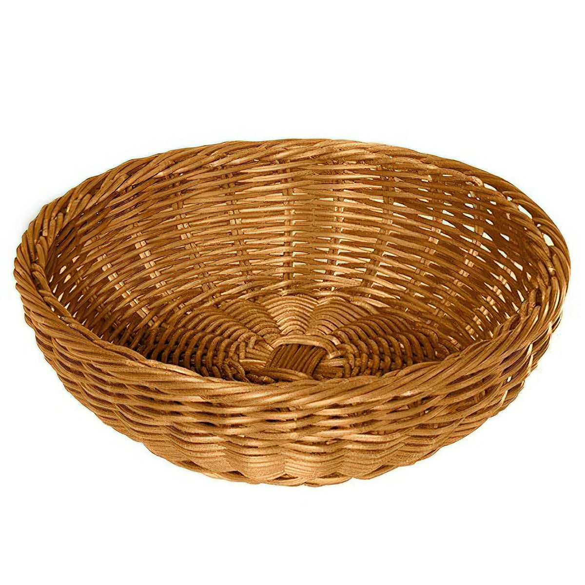 G.E.T. Enterprises WB-1512 Poly Cord Basket, 11 1/2" Diameter - Brown