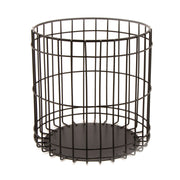 G.E.T. Enterprises WB-307-MG Metal Basket, 6 1/2" Diameter, Gray - Default Title