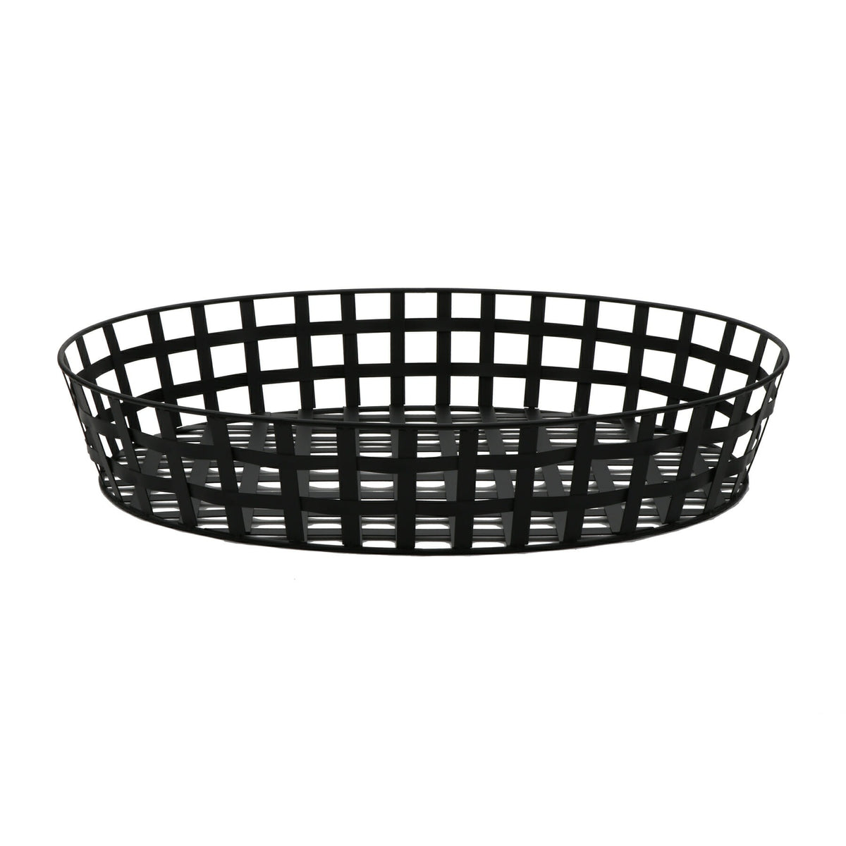 G.E.T. Enterprises WB-563-BK Powder Coated Iron Basket, 18" x 24", Black - Default Title