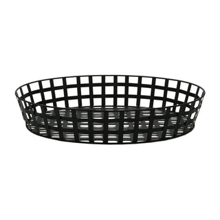 G.E.T. Enterprises WB-563-BK Powder Coated Iron Basket, 18" x 24", Black - Default Title