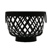 G.E.T. Enterprises WB-569-BK GET Harvest Serving Basket, 9 1/2" Diameter, Black - Default Title