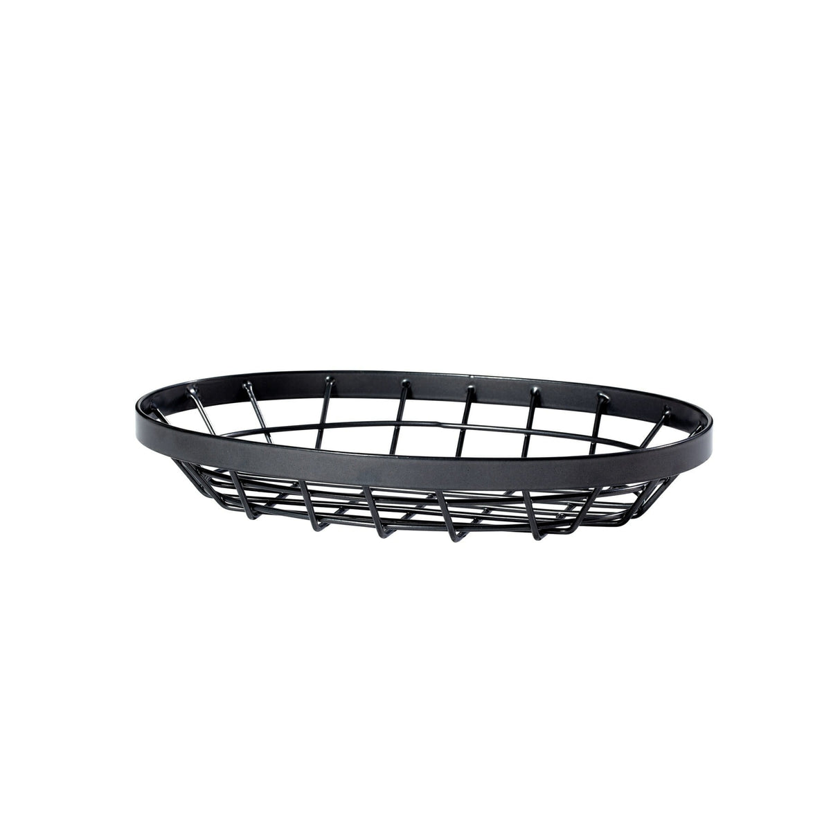 G.E.T. Enterprises WB-961-MG GET Vector Wire Basket, 6" x 9", Gray - Default Title