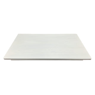 G.E.T. Enterprises WDT-003-WW Wood Tray, 12" x 18", White - Default Title