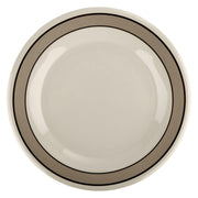 G.E.T. Enterprises WP-10 GET Diamond Barcelona Melamine Plate, 10 1/2" Diameter, 12/Case - Ivory