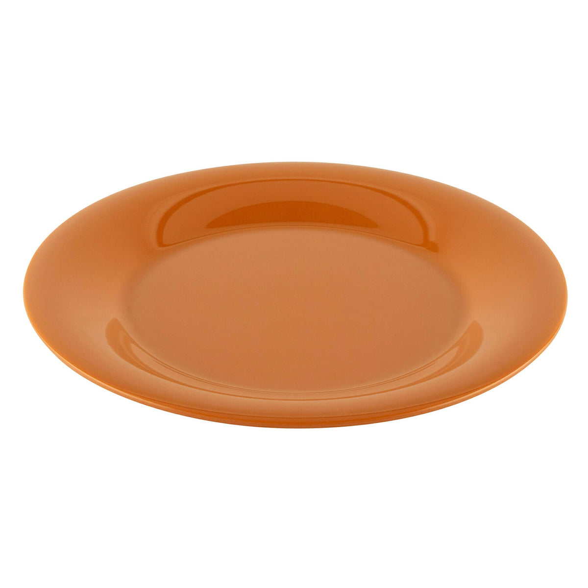 G.E.T. Enterprises WP-10-PK GET Diamond Harvest Melamine Plate, 10 1/2" Diameter, Orange, 12/Case - Default Title