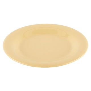 G.E.T. Enterprises WP-10-SQ GET Diamond Harvest Melamine Plate, 10 1/2" Diameter, Yellow, 12/Case - Default Title