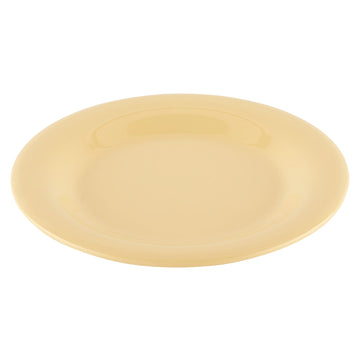 G.E.T. Enterprises WP-10-SQ GET Diamond Harvest Melamine Plate, 10 1/2" Diameter, Yellow, 12/Case - Default Title