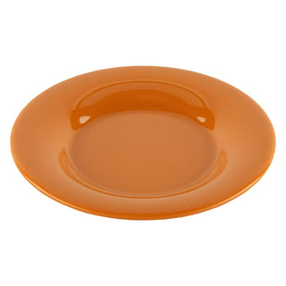 G.E.T. Enterprises WP-6-PK GET Diamond Harvest Melamine Plate, 6 1/2" Diameter, Orange, 48/Case - Default Title