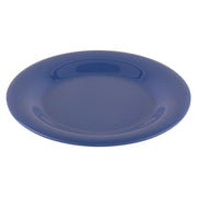 G.E.T. Enterprises WP-7 GET Red Sensation Red Melamine Plate, 7 1/2" Diameter, 48/Case - Diamond Mardi Gras Peacock Blue Round