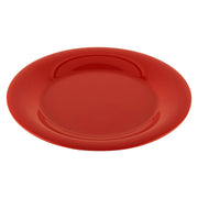 G.E.T. Enterprises WP-7 GET Red Sensation Red Melamine Plate, 7 1/2" Diameter, 48/Case - Diamond Harvest Cranberry