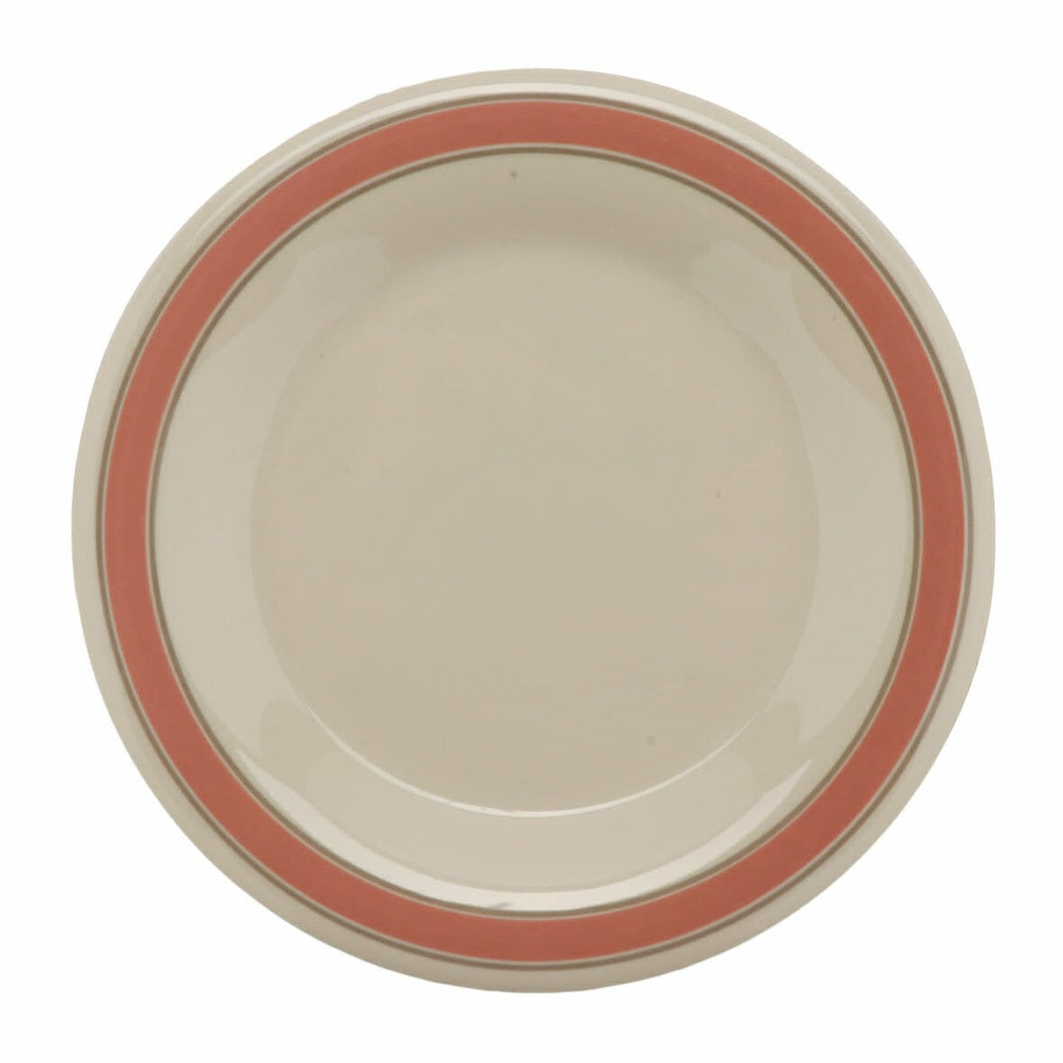 G.E.T. Enterprises WP-7-OX GET Diamond Oxford Melamine Plate, 7 1/2" Diameter, White, 48/Case - photo 2