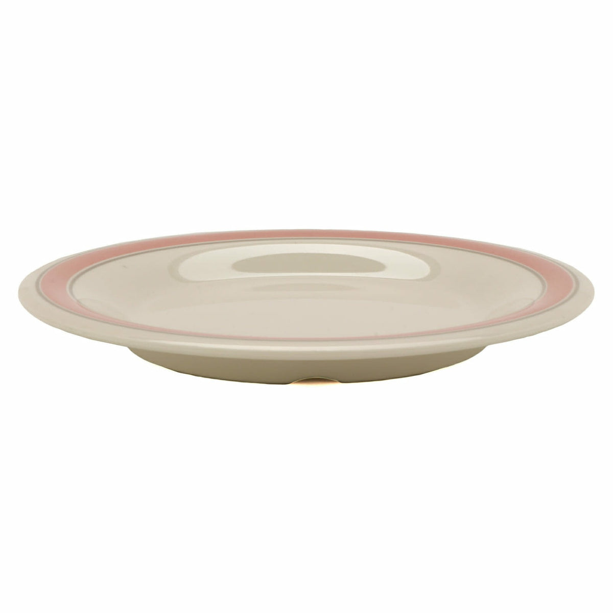 G.E.T. Enterprises WP-7-OX GET Diamond Oxford Melamine Plate, 7 1/2" Diameter, White, 48/Case - photo 3