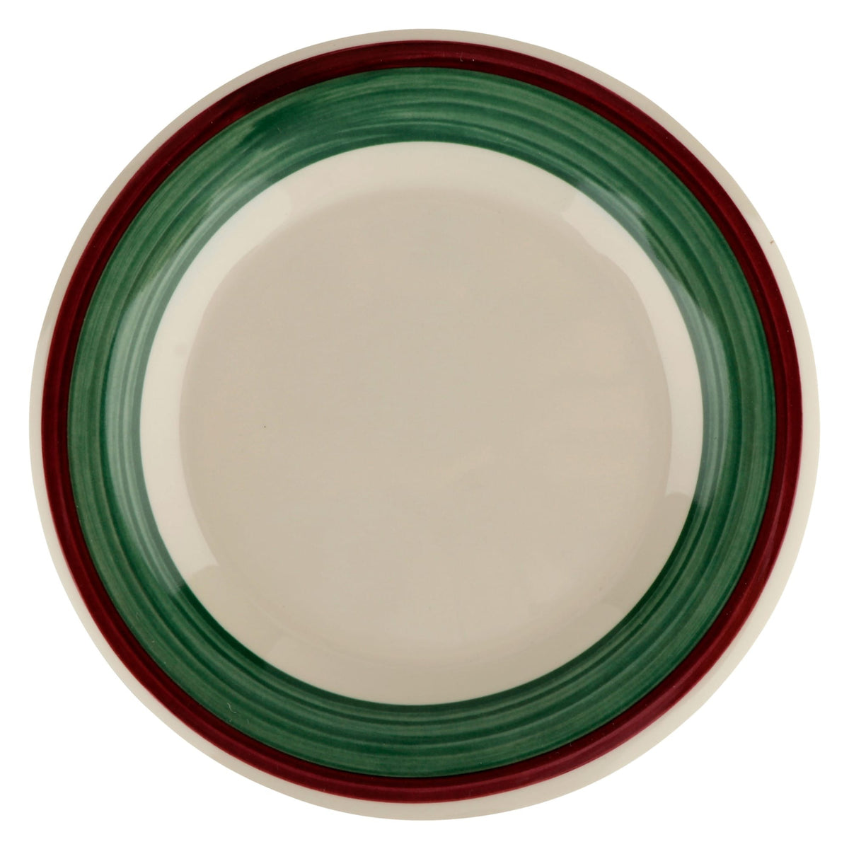 G.E.T. Enterprises WP-7-PO GET Diamond Portofino Melamine Plate, 7 1/2" Diameter, Ivory, 48/Case - Default Title