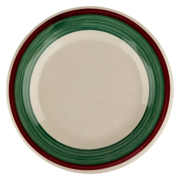 G.E.T. Enterprises WP-7-PO GET Diamond Portofino Melamine Plate, 7 1/2" Diameter, Ivory, 48/Case - Default Title