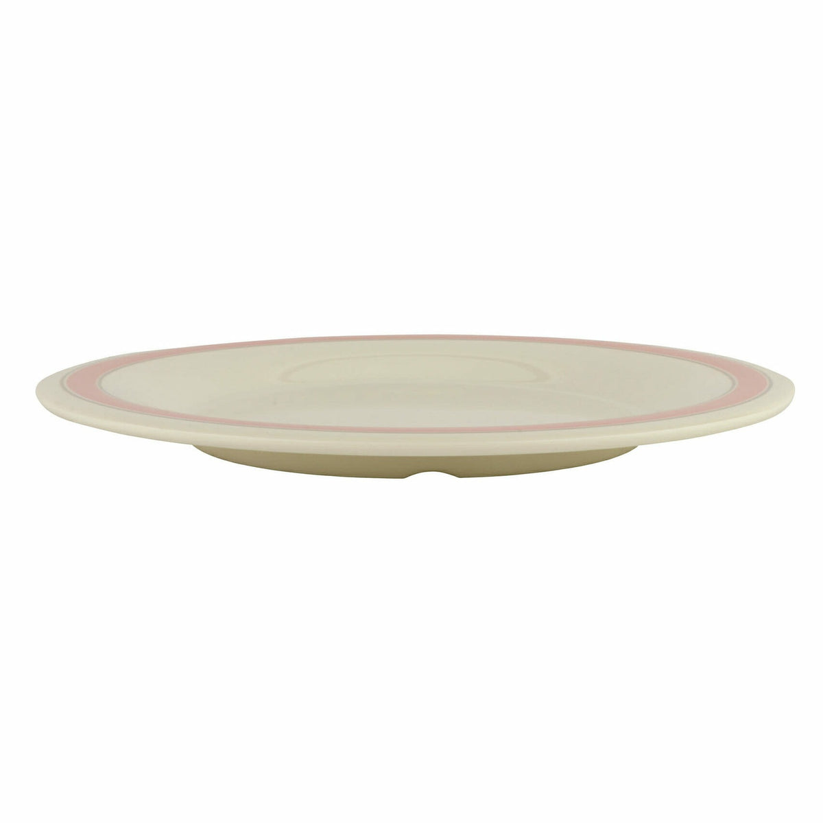 G.E.T. Enterprises WP-9-OX GET Diamond Oxford Melamine Plate, 9" Diameter, White, 24/Case - photo 3