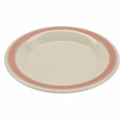 G.E.T. Enterprises WP-9-OX GET Diamond Oxford Melamine Plate, 9" Diameter, White, 24/Case - Default Title