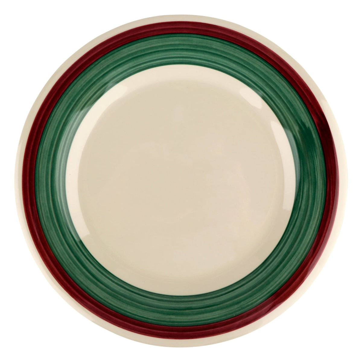 G.E.T. Enterprises WP-9-PO GET Diamond Portofino Melamine Plate, 9" Diameter, Ivory, 24/Case - Default Title