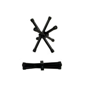 G.E.T. Enterprises GET Chopstix Aluminum Riser, Black - 6 1/4"