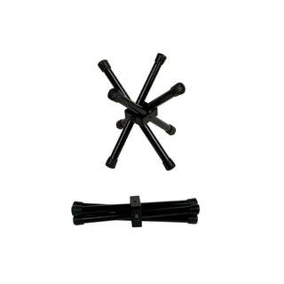 G.E.T. Enterprises GET Chopstix Aluminum Riser, Black - 6 1/4"