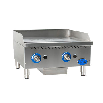 Globe Countertop Electric Griddle, 11 3/8" High, 208-240V - 24 5/8"