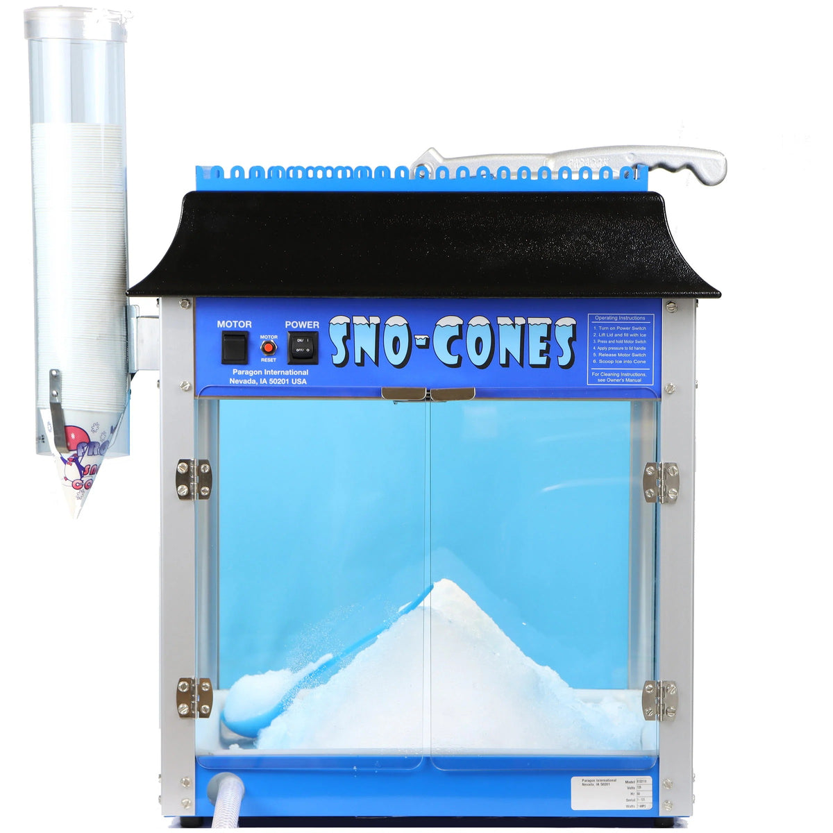 Paragon 6133110 Snow Cone Machine, 20" Wide, 120V - Default Title