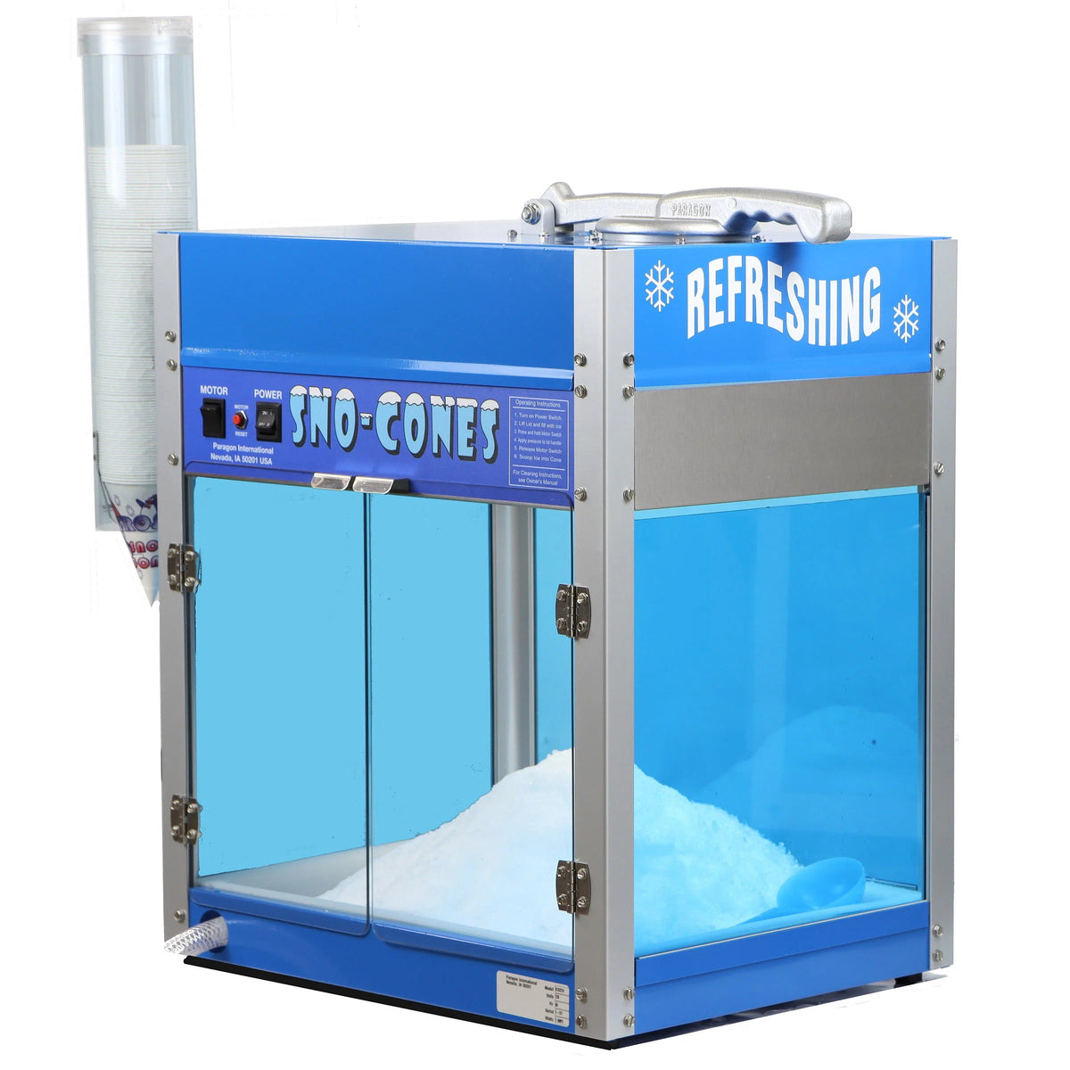Paragon 6133220 Snow Cone Machine, 20" Wide, 120V - photo 5