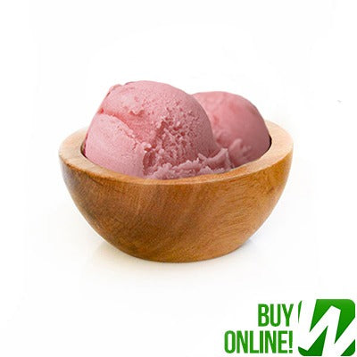 G.S. Gelato Raspberry Sorbet Container - Strawberry