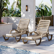 Grosfillex Resin Chaise - photo 2