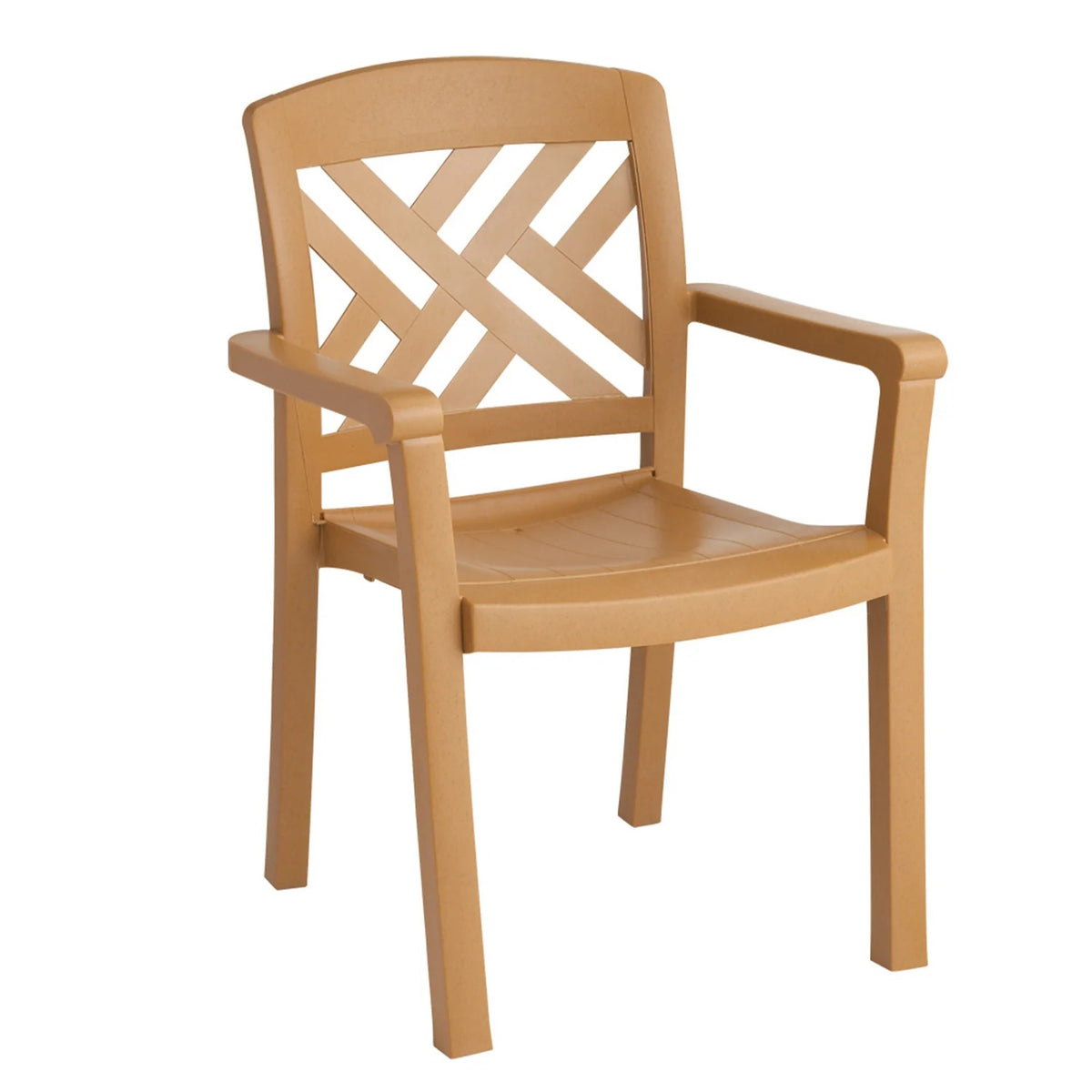 Grosfillex Resin Armchair, 24" Wide - 34"