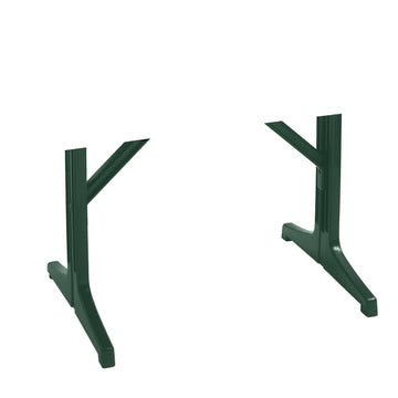 Grosfillex 55618378 Resin Table Base, 26" Wide, Green - Default Title