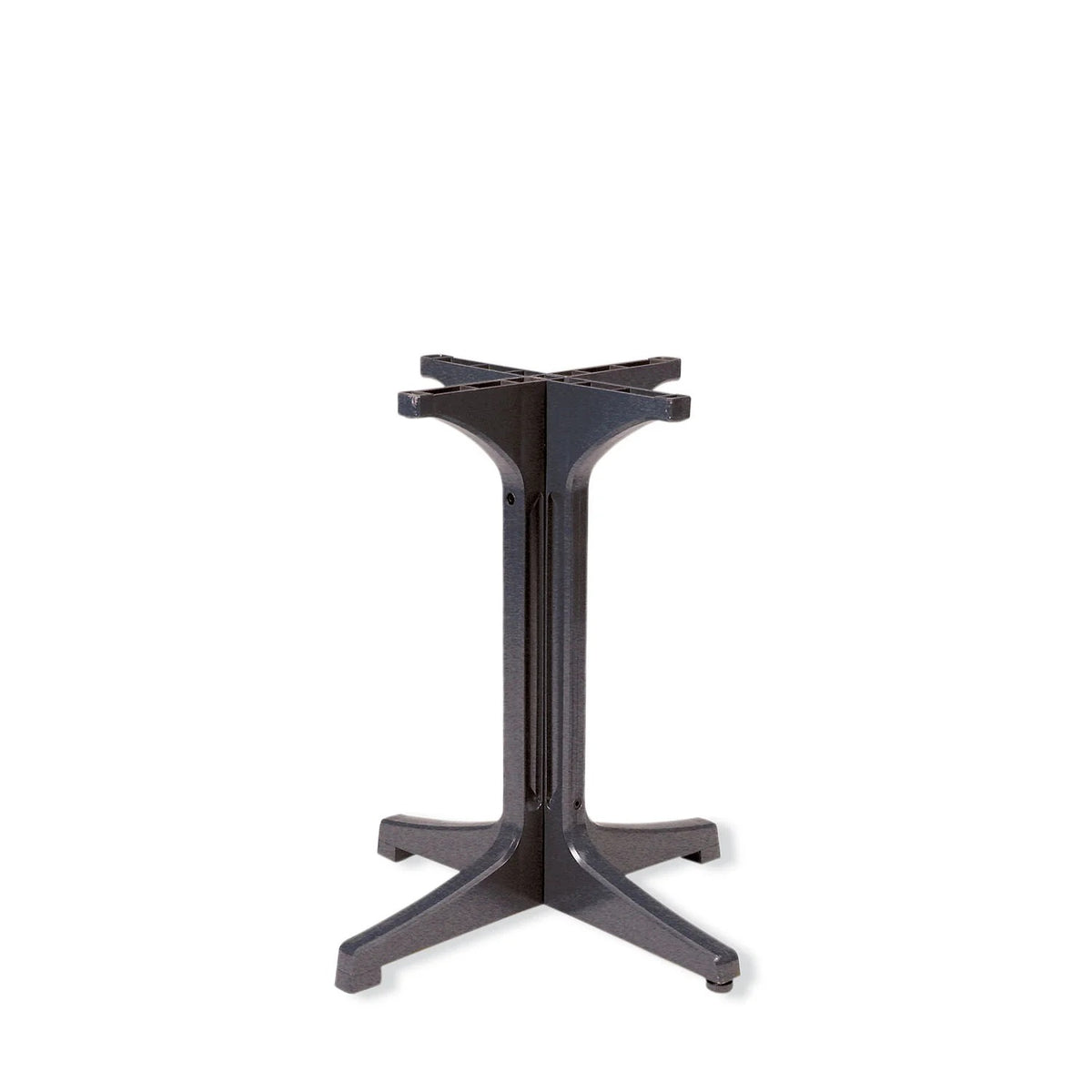 Grosfillex Resin Table Base, 28" High - Black
