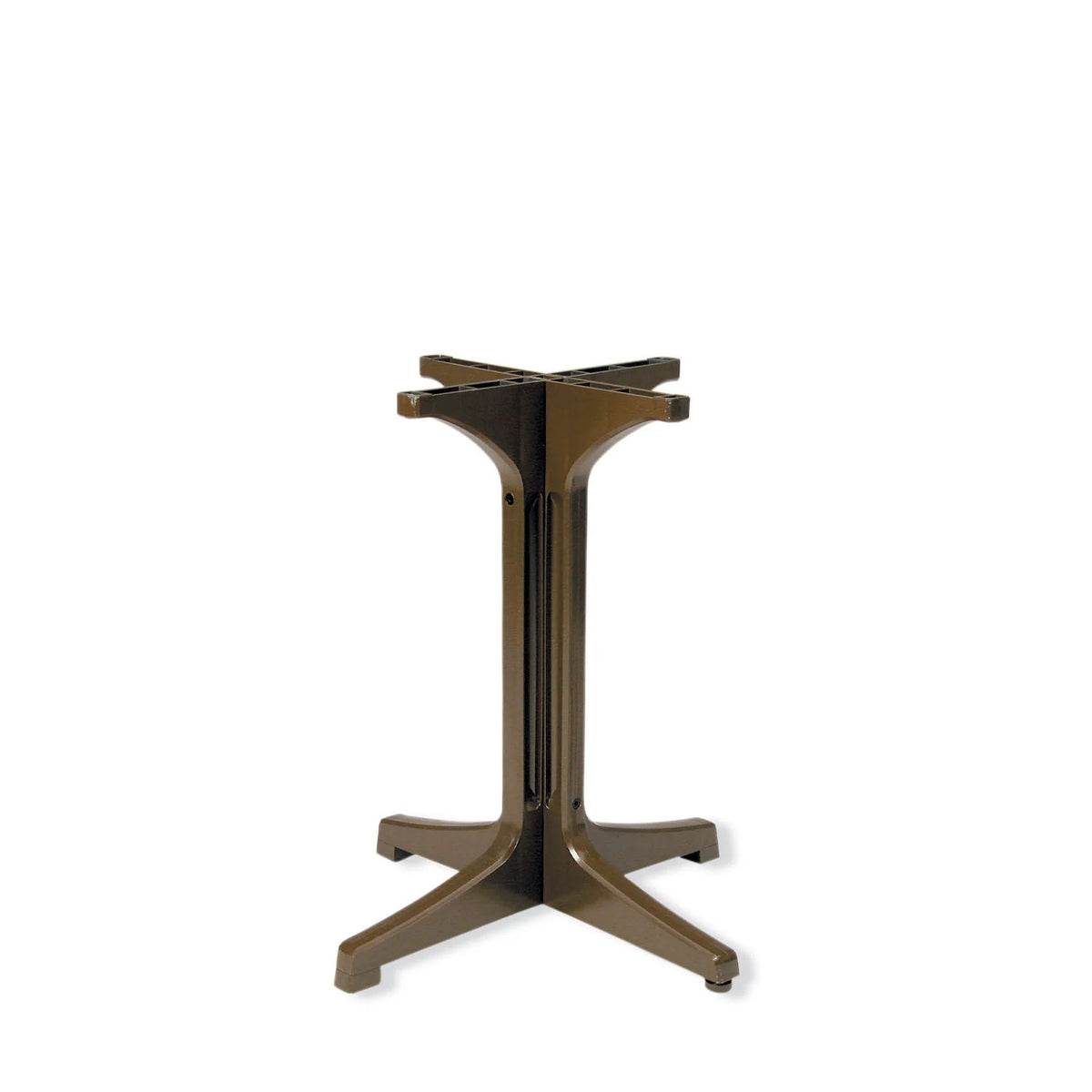 Grosfillex Resin Table Base, 28" High - Bronze