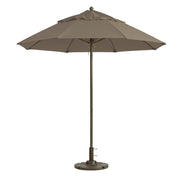 Grosfillex Fiberglass Umbrella, 7 1/2' Diameter - Taupe