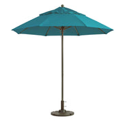 Grosfillex Fiberglass Umbrella, 7 1/2' Diameter - Turquoise