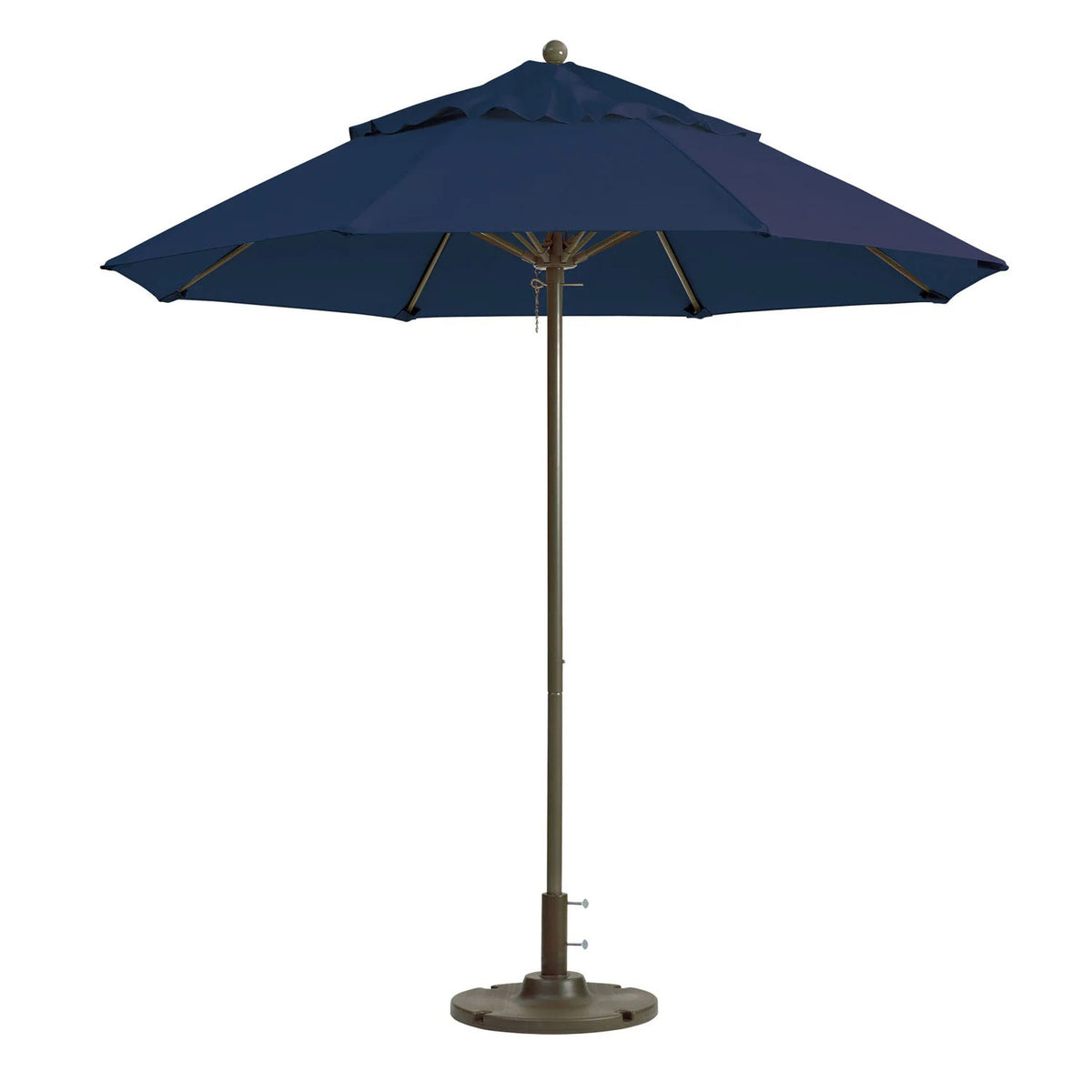 Grosfillex Fiberglass Umbrella, 7 1/2' Diameter - Navy